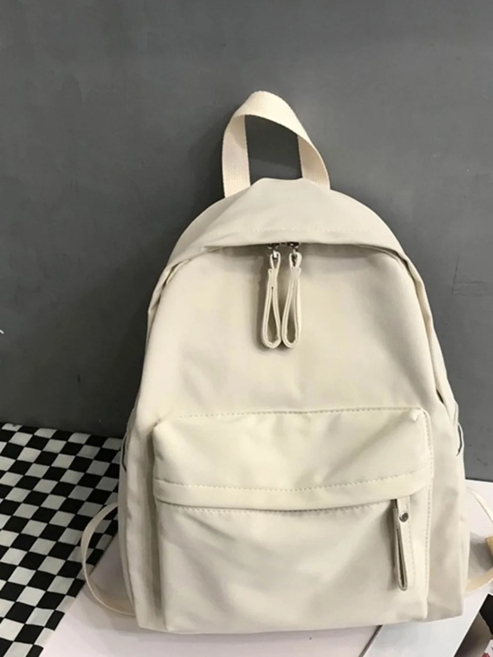 Classic Men's Casual Backpack in Khaki